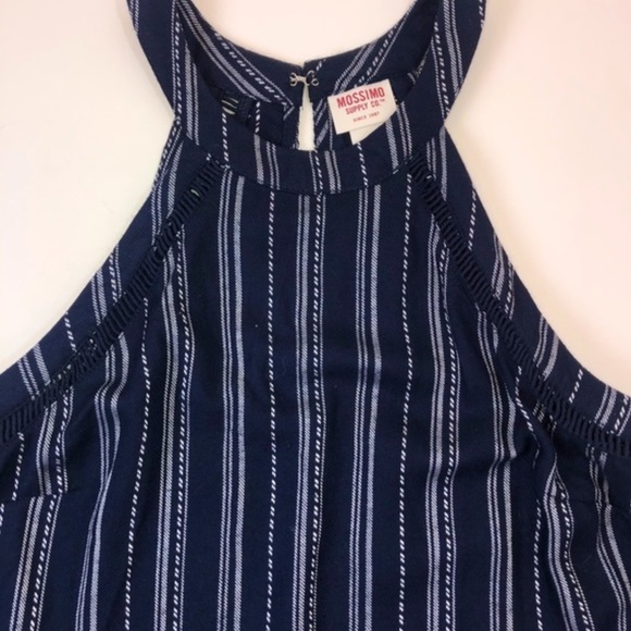 Mossimo Supply Co. Navy Halter Top - Picture 3 of 4